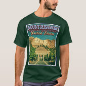 MOUNT RUSHMORE NATIONAAL MEMORIAL - ZUID-DAKOTA T-SHIRT (Voorkant)
