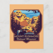 Mount Rushmore National Memorial Briefkaart (Voorkant)