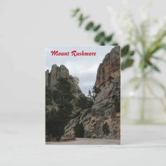 Mount Rushmore National Memorial Briefkaart (Staand voorkant)
