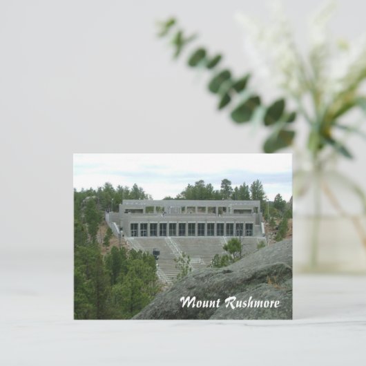 Mount Rushmore National Memorial Briefkaart (Staand voorkant)