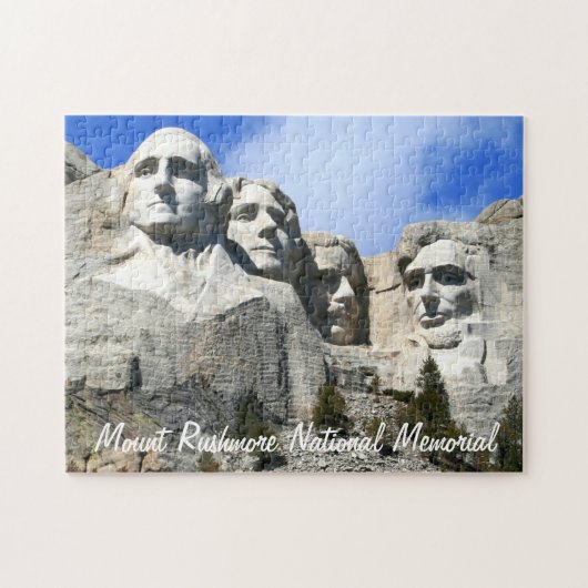 Mount Rushmore National Memorial foto aanpassen Legpuzzel (Horizontaal)
