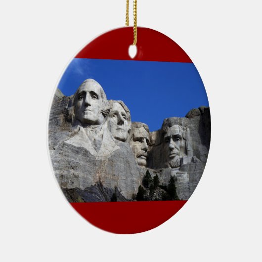 Mount Rushmore National Memorial Monument Keramisch Ornament (Rechts)
