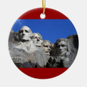 Mount Rushmore National Memorial Monument Keramisch Ornament (Voorkant)