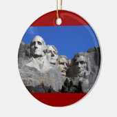 Mount Rushmore National Memorial Monument Keramisch Ornament (Links)