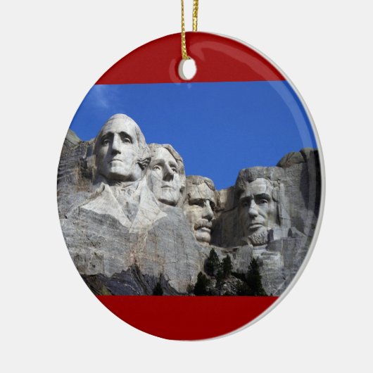 Mount Rushmore National Memorial Monument Keramisch Ornament (Links)