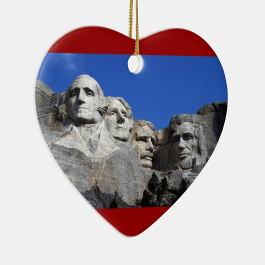 Mount Rushmore National Memorial Monument Keramisch Ornament (Rechts)