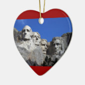 Mount Rushmore National Memorial Monument Keramisch Ornament (Links)