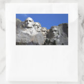 Mount Rushmore National Memorial Monument Rechthoekige Sticker (Tas)