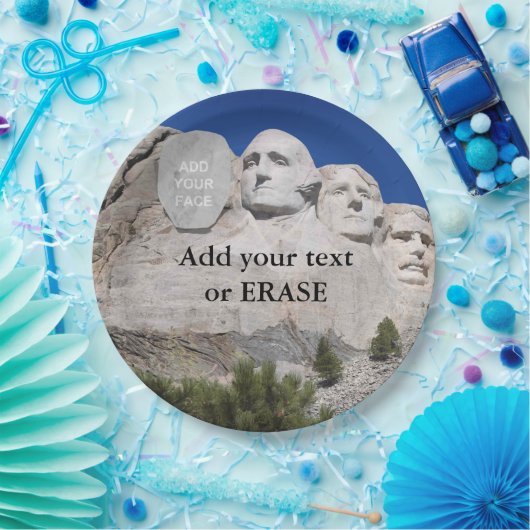  Mount Rushmore National Memorial... Papieren Bordje (Feest)