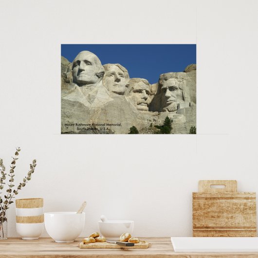 Mount Rushmore National Memorial Poster (Keuken)