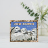 Mount Rushmore National Memorial, South Dakota Briefkaart (Staand voorkant)