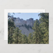 Mount Rushmore National Memorial, South Dakota Briefkaart (Voorkant / Achterkant)
