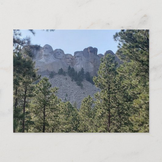 Mount Rushmore National Memorial, South Dakota Briefkaart (Voorkant)