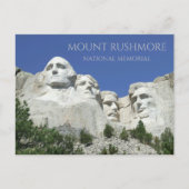 Mount Rushmore National Memorial, South Dakota Briefkaart (Voorkant)