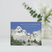 Mount Rushmore National Memorial, South Dakota Briefkaart (Staand voorkant)