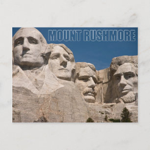 Mount Rushmore National Memorial South Dakota Briefkaart