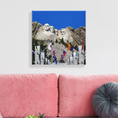 Mount Rushmore National Memorial South Dakota Canvas Afdruk (Insitu (Woonkamer))