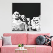 Mount Rushmore National Memorial South Dakota Canvas Afdruk (Insitu (Woonkamer))