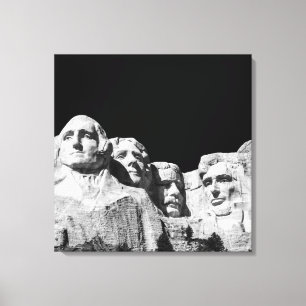 Mount Rushmore National Memorial South Dakota Canvas Afdruk