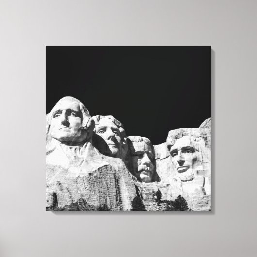 Mount Rushmore National Memorial South Dakota Canvas Afdruk (Voorkant)