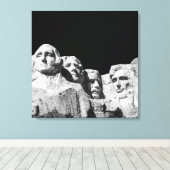 Mount Rushmore National Memorial South Dakota Canvas Afdruk (Insitu (Houten vloer))