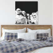 Mount Rushmore National Memorial South Dakota Canvas Afdruk (Insitu (Slaapkamer))