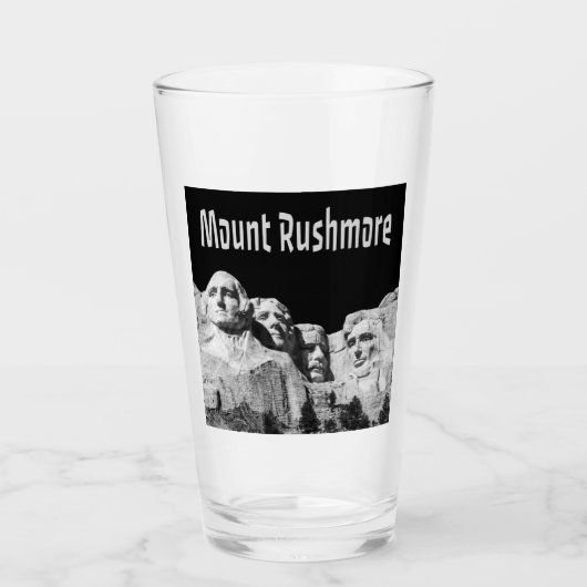 Mount Rushmore National Memorial South Dakota Glas (Voorkant)