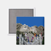 Mount Rushmore National Memorial South Dakota Magneet (Voorkant / Achterkant)