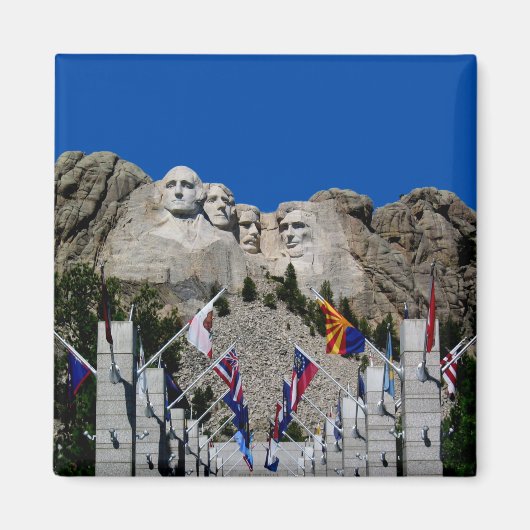 Mount Rushmore National Memorial South Dakota Magneet (Voorkant)
