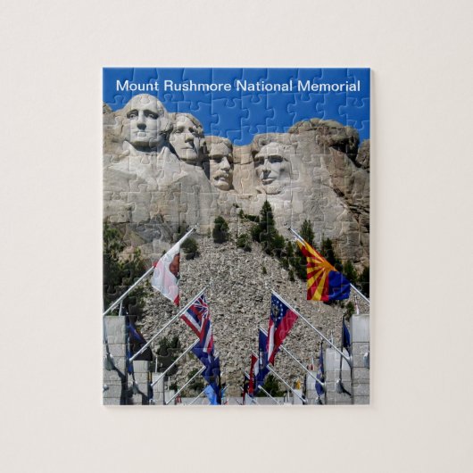 Mount Rushmore National Memorial Souvenir Legpuzzel (Verticaal)