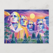Mount Rushmore National Memorial Verenigde Staten  Briefkaart (Voorkant)