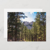 Mount Rushmore National Memorial, Zuid-Dakota Briefkaart (Voorkant / Achterkant)
