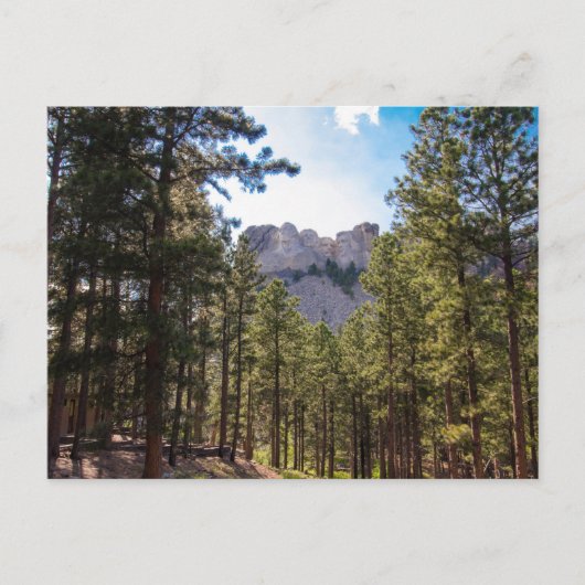 Mount Rushmore National Memorial, Zuid-Dakota Briefkaart (Voorkant)