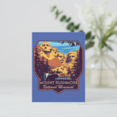 Mount Rushmore National Monument Briefkaart (Staand voorkant)
