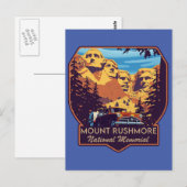 Mount Rushmore National Monument Briefkaart (Voorkant / Achterkant)