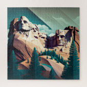 Mount Rushmore National Monument Legpuzzel (Verticaal)