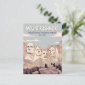 Mount Rushmore National Monument South Dakota Briefkaart (Staand voorkant)
