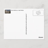 Mount Rushmore National Monument South Dakota Briefkaart (Achterkant)