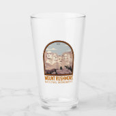 Mount Rushmore National Monument South Dakota Glas (Voorkant)