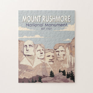 Mount Rushmore National Monument South Dakota Legpuzzel