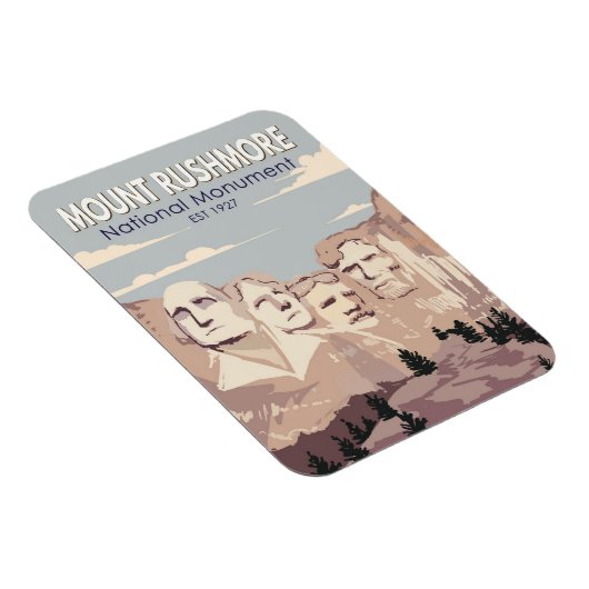Mount Rushmore National Monument South Dakota Magneet (Rechterzijde)