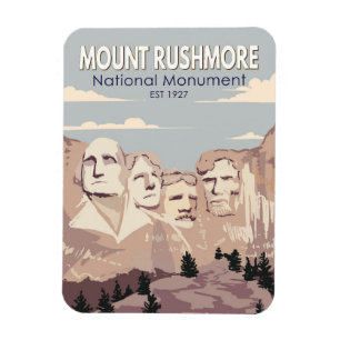 Mount Rushmore National Monument South Dakota Magneet