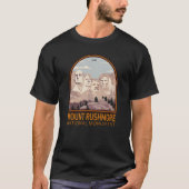 Mount Rushmore National Monument South Dakota T-shirt (Voorkant)