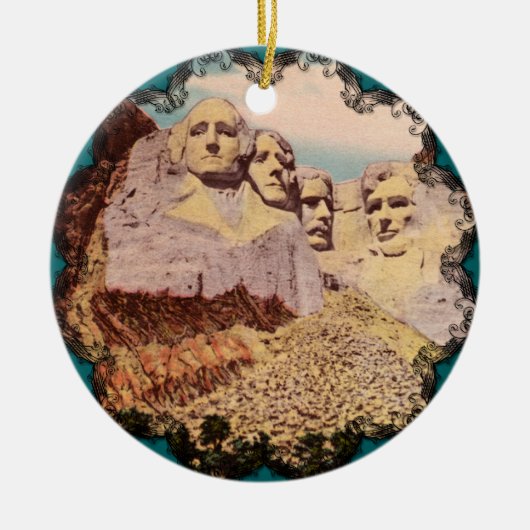 Mount Rushmore Ornament (Voorkant)