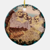 Mount Rushmore Ornament (Achterkant)