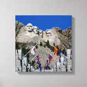 Mount Rushmore Photo Souvenir Canvas Afdruk (Voorkant)