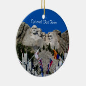 Mount Rushmore  Photo Souvenir Keramisch Ornament (Rechts)