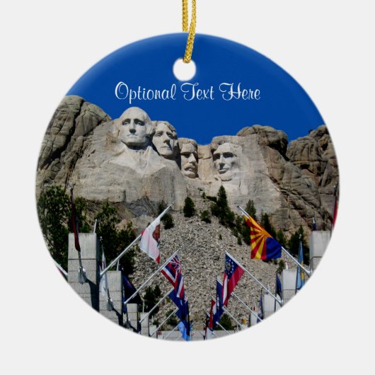 Mount Rushmore  Photo Souvenir Keramisch Ornament (Voorkant)