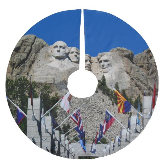 Mount Rushmore  Photo Souvenir Kerstboom Rok (Voorkant)