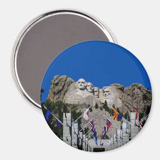 Mount Rushmore  Photo Souvenir Magneet (Voorkant / Achterkant)